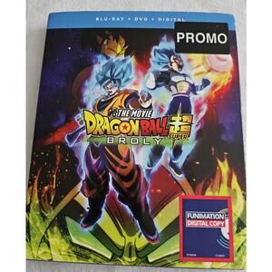 Dragonball Super Broly The Movie, DVD, Blu-Ray, Working, W/ Slip Cover